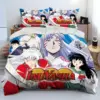 Poster In 3D Inuyasha Japan Anime Cartoon Bedding Set