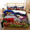 Anime Inuyasha 3D Bedding Set Black Duvet Quilt Cover Set Comforter Cover Pillowcase King Queen Size 20 - Inuyasha Shop