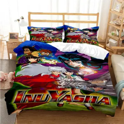 Anime Inuyasha   Best-loved 3D Bedding Set
