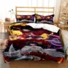 Anime Inuyasha 3D Bedding Set Black Duvet Quilt Cover Set Comforter Cover Pillowcase King Queen Size 21 - Inuyasha Shop