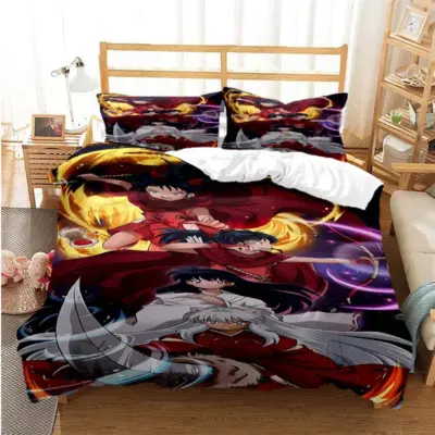 Anime Inuyasha   Hot Arrival 3D Bedding Set