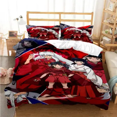 Anime Inuyasha   Must Try 3D Bedding Set