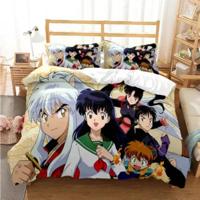 Anime Inuyasha   Best Selling 3D Bedding Set
