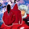 Anime Inuyasha Sakuya Izayoi Cosplay Hoodies Spring Autumn Mens Sportswear 3D Printed Harajuku Zipper Thin Jackets 2.jpg 640x640 2 - Inuyasha Shop