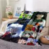 Anime Inuyasha Throw Blanket Soft Flannel Thin Blankets for Bed Sofa Cover Bedspread picnic cooling gift - Inuyasha Shop