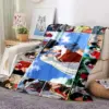 Blue Sky In Anime Inuyasha Throw Blanket