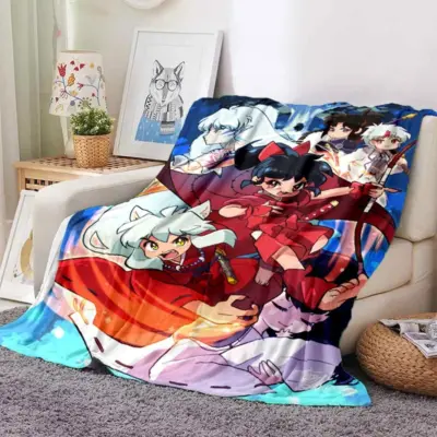 Kogu In Anime Inuyasha Throw Blanket