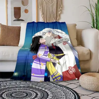 On-top Inuyasha Printing Thin - Air Condition Blanket