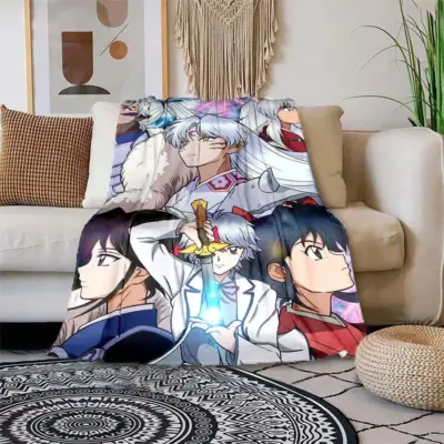 New Design Inuyasha Printing Thin - Air Condition Blanket