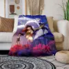 Rin And Inuyasha Printing Thin - Air Condition Blanket