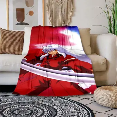 Sword and Inuyasha Printing Thin - Air Condition Blanket