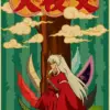 Inuyasha Poster Paintings Kraft Paper Japanese Anime Wall Art Classic Prints Vintage Home Decoration Birthday Present - Inuyasha Shop