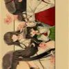 Inuyasha Poster Paintings Kraft Paper Japanese Anime Wall Art Classic Prints Vintage Home Decoration Birthday Present 33 - Inuyasha Shop
