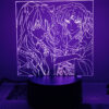Inuyasha Sesshoumaru 3d led lamp for bedroom mange night lights anime action figure avatar room decor 3 - Inuyasha Shop
