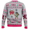 Inuyasha and Kagome Alt Ugly Christmas Sweater BACK mockup - Inuyasha Shop