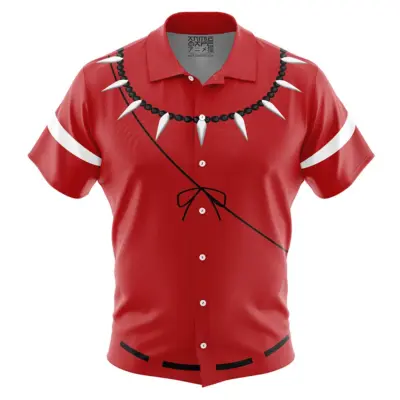 Inuyasha Button Up Hawaiian Shirt