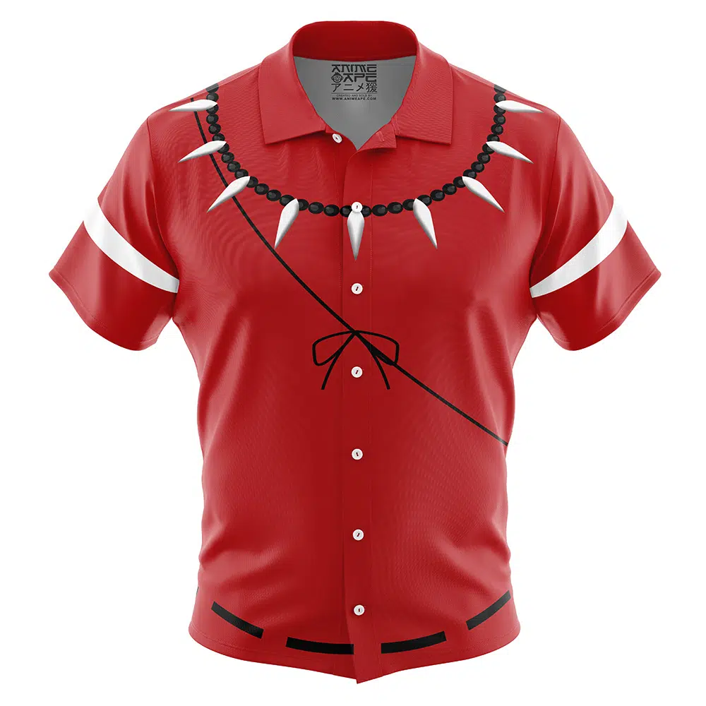 Inuyasha Button Up Hawaiian Shirt