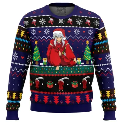 Hot Anime Inuyasha Ugly Christmas Sweater