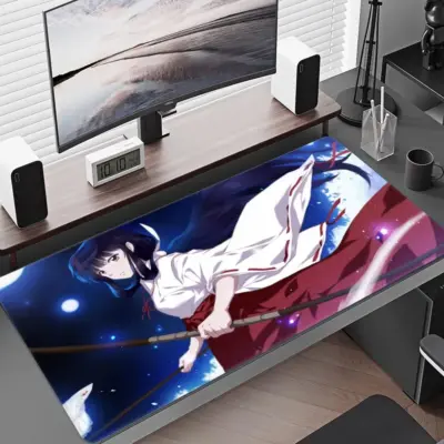 Inuyasha Anime Beautiful Kikyo Mousepad