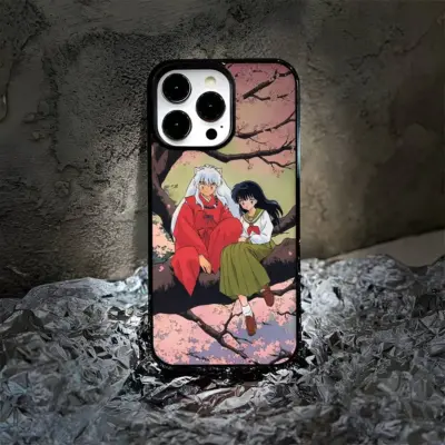 Inuyasha and Kagome Love Scene Phone Case