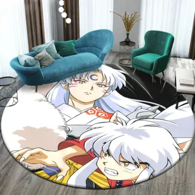 Inuyasha Brother Round Rug