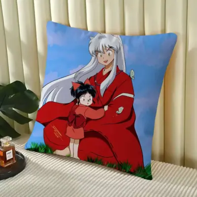 Inuyasha With His Daughter Pillowcase
