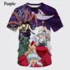 Inuyasha Battle With Naraku 3D T-shirt