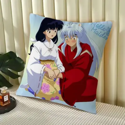 Inuyasha & His Wife Romantic Couple Pillowcase