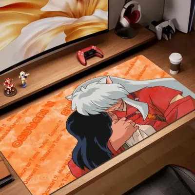 Inuyasha Hug Kagome Mousepad