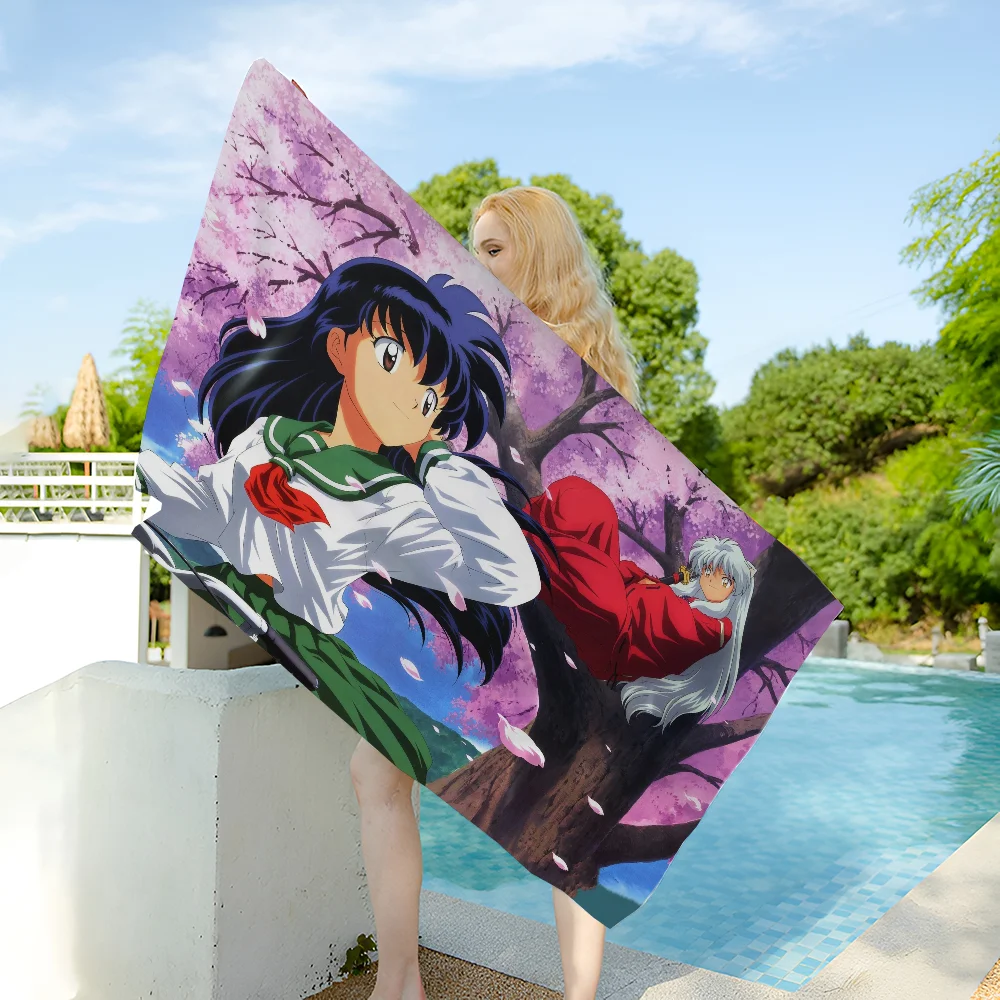 New Design Anime Inuyasha Beach Towel