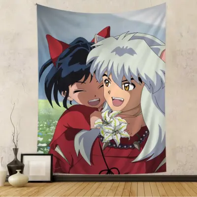 Inuyasha With Family Tapestry