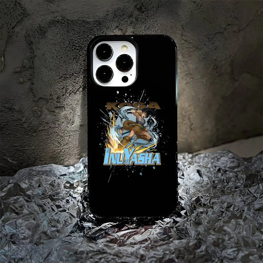 Inuyasha With Blue Logo Phone Case