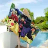 Must Try Anime Inuyasha Beach Towel