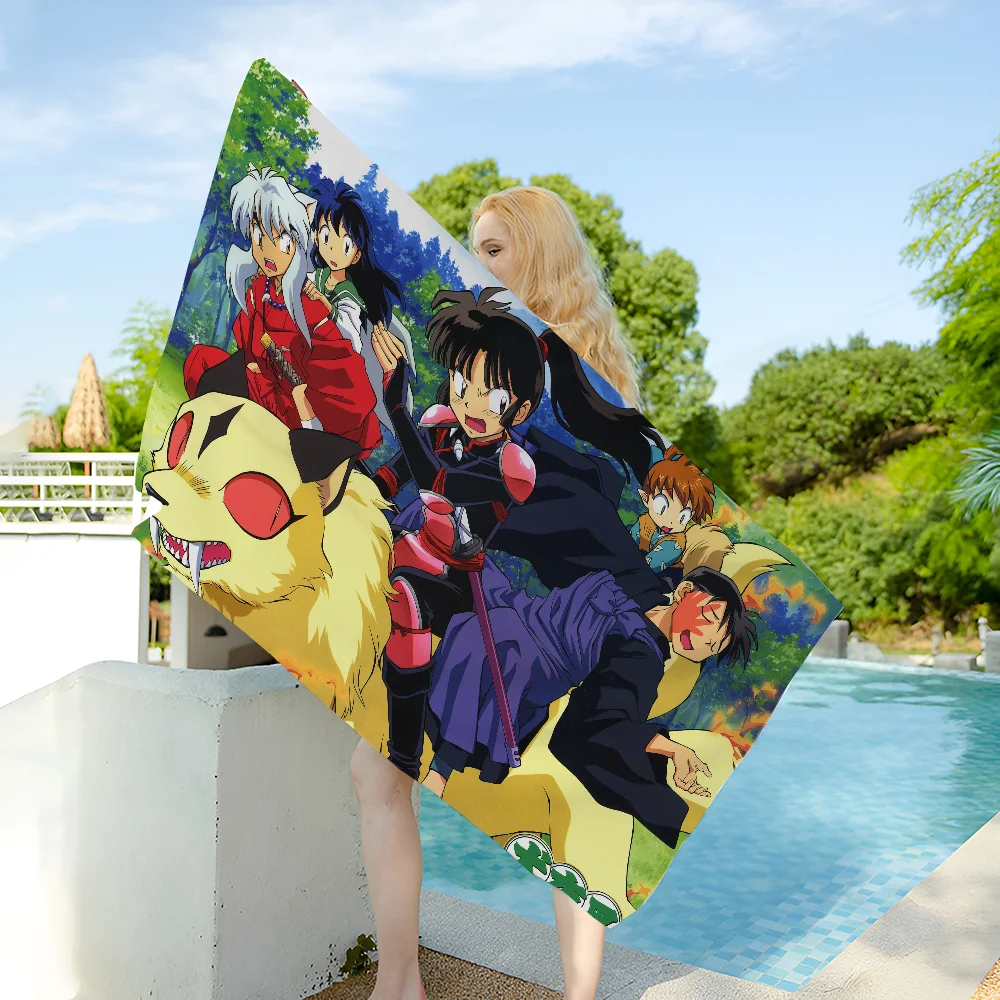 Must Try Anime Inuyasha Beach Towel