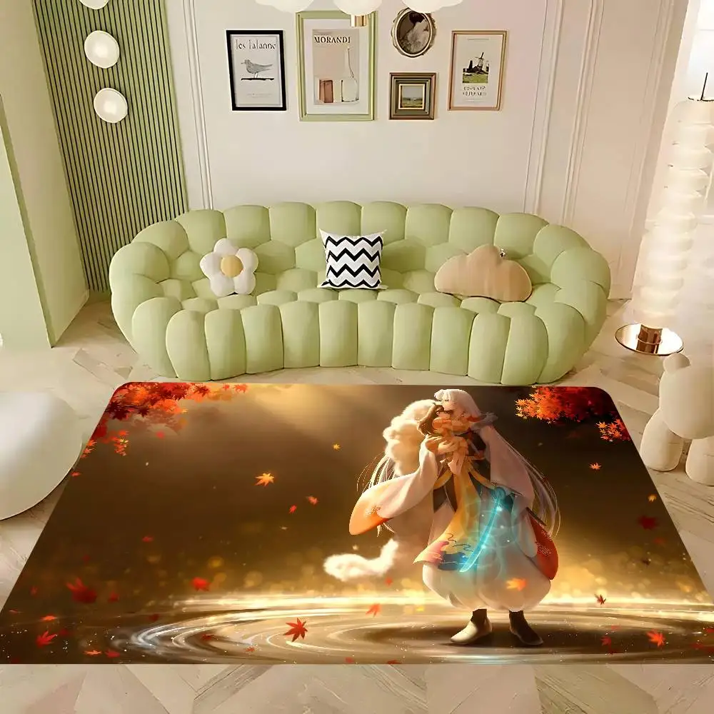 Anime Inuyasha Retro Sesshomaru Rug