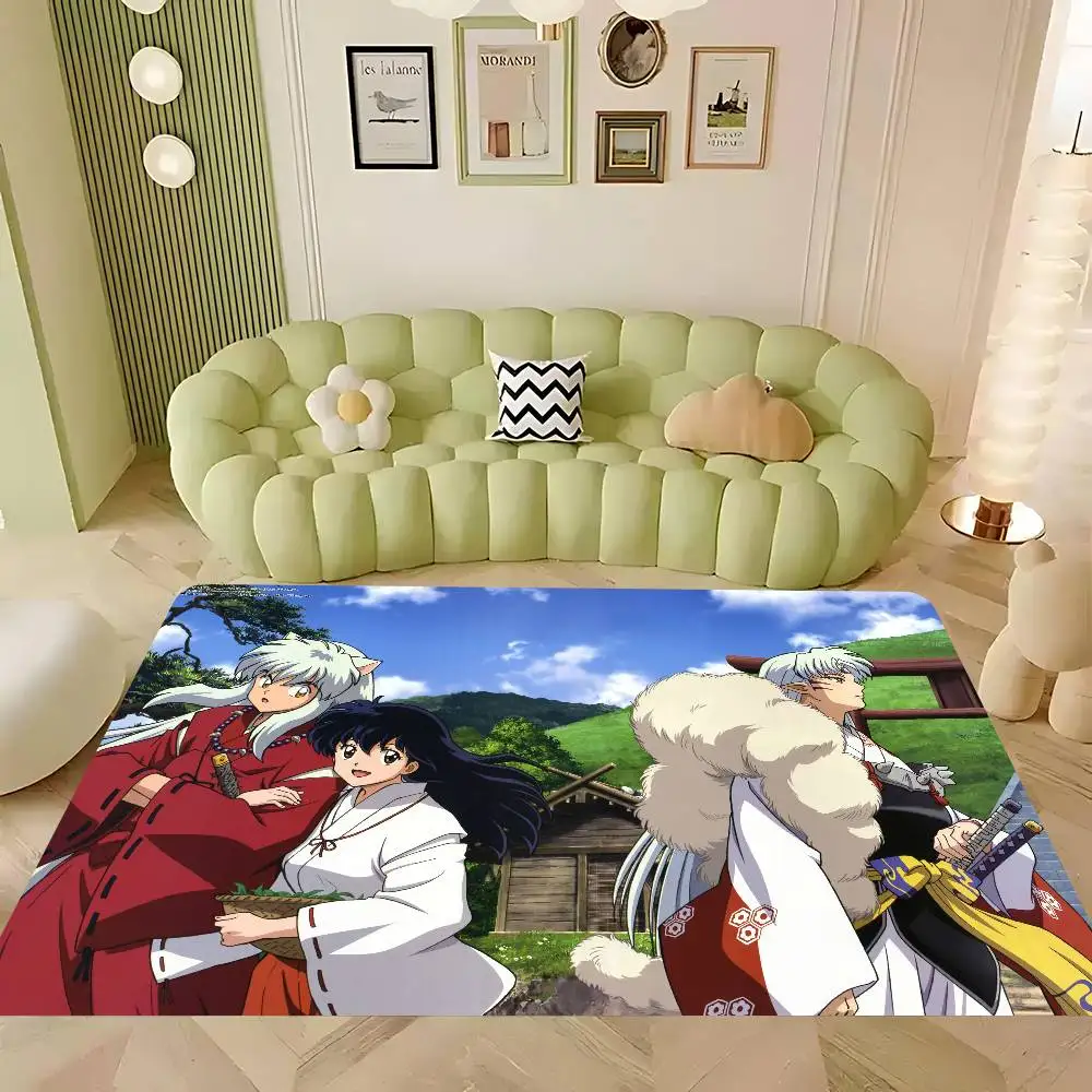 Inuyasha Kagome And Sesshomaru Rug
