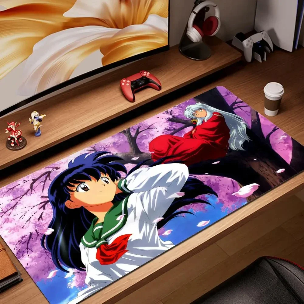 Kagome & Inuyasha Cherry Blossom Mousepad