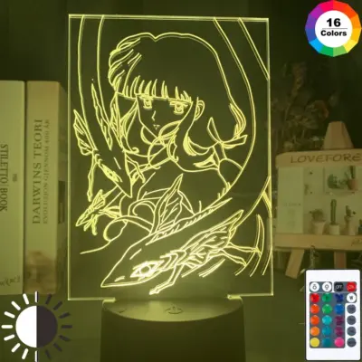 Anime Inuyasha Kikyō Led Lamp