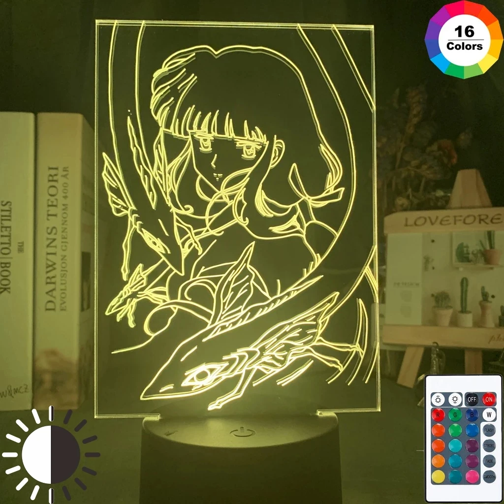 Anime Inuyasha Kikyō Led Lamp