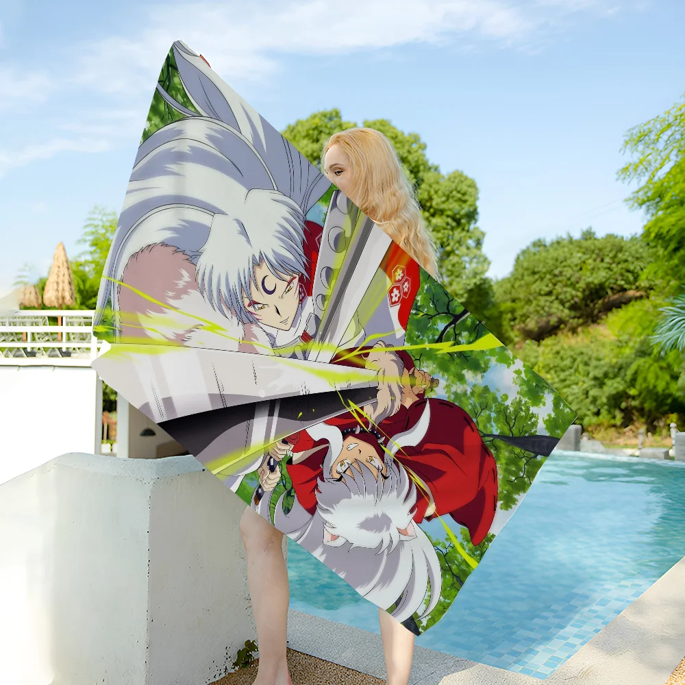 Hot Item Anime Inuyasha Beach Towel