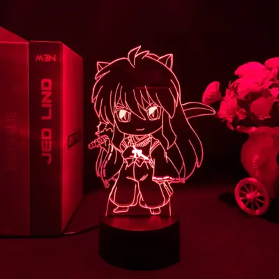 Chibi Inuyasha Led Lamp