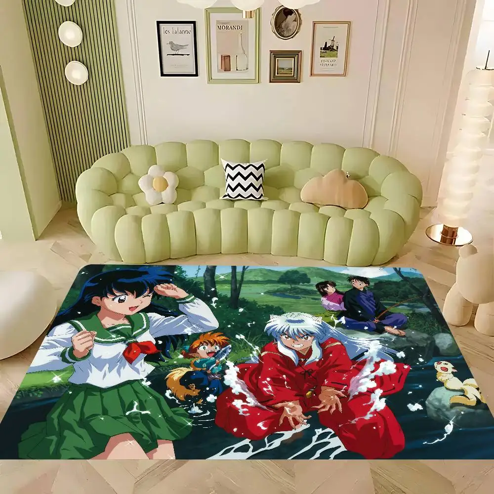 Inuyasha Funny Scene Rug