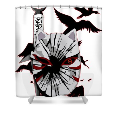 Inuyasha Anime Anbu Shower Curtain