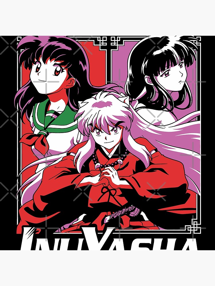 Inuyasha Feudal Fairytale Trio Throw Pillow - Image 2