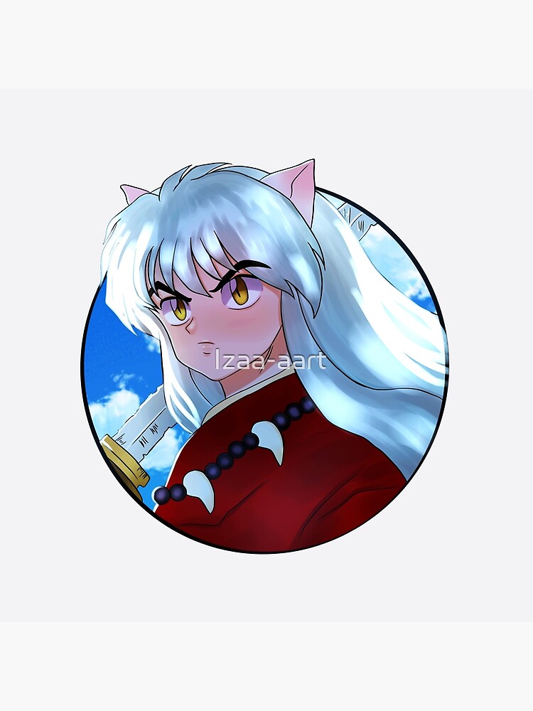 Scribble Inuyasha Daylight Scene Throw Pillow - Image 2