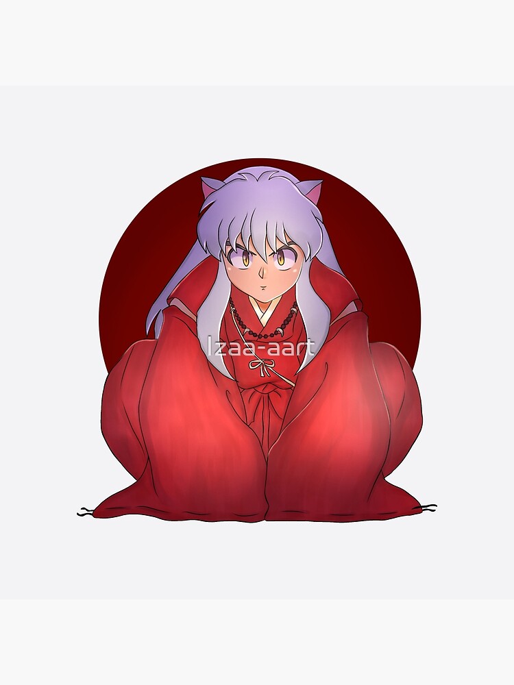 Doodle Hanyou Inuyasha Sketch Throw Pillow - Image 2