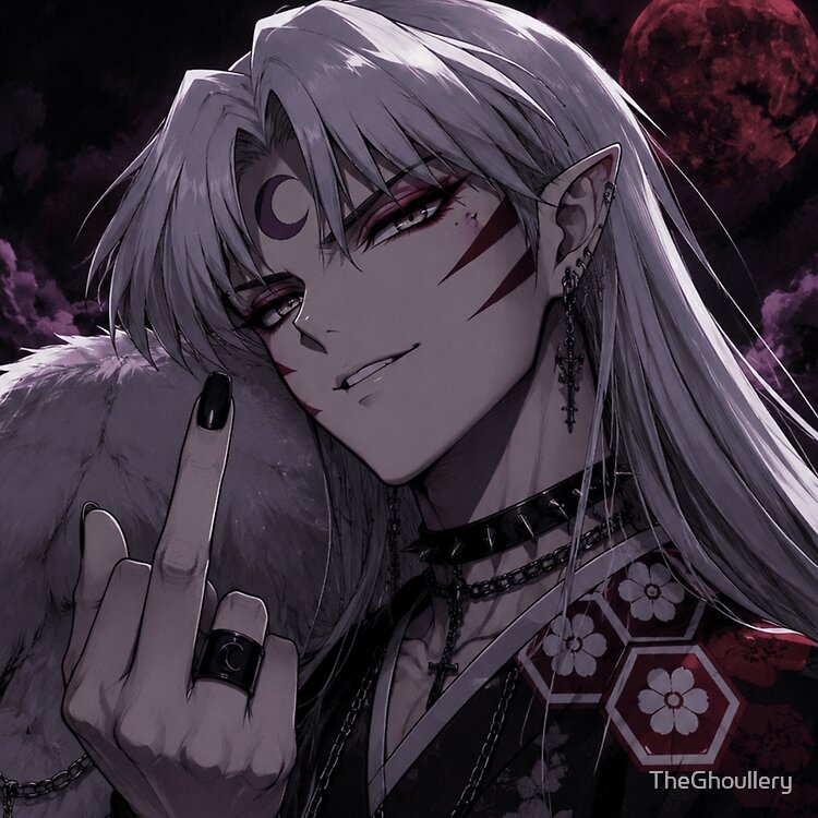 Inubait Goth Daddy Sesshomaru Tote Bag - Image 2