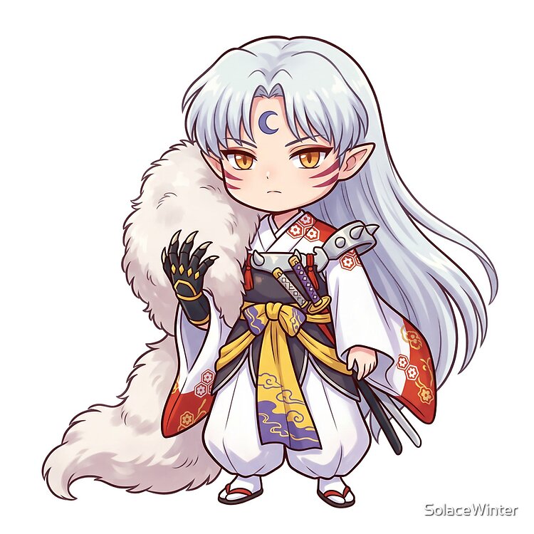 Chibi Sesshomaru Demon Lord Tote Bag - Image 2