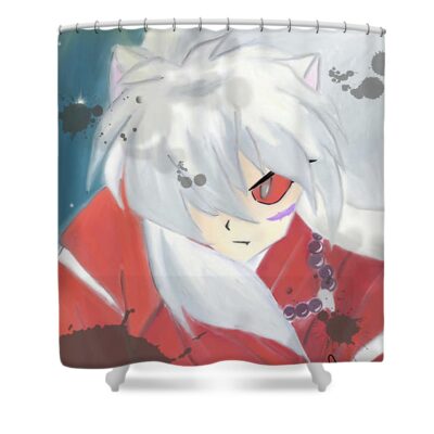 Hot Anime Inuyasha Colorful Shower Curtain
