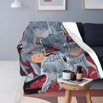 Inuyasha Cartoon Anime Blanket